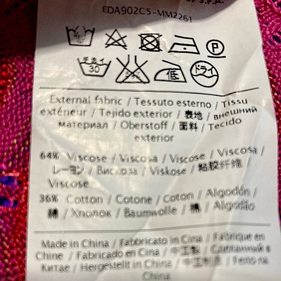 MISSONI Pink Loose Fit Knit Top - Picture 12 of 12